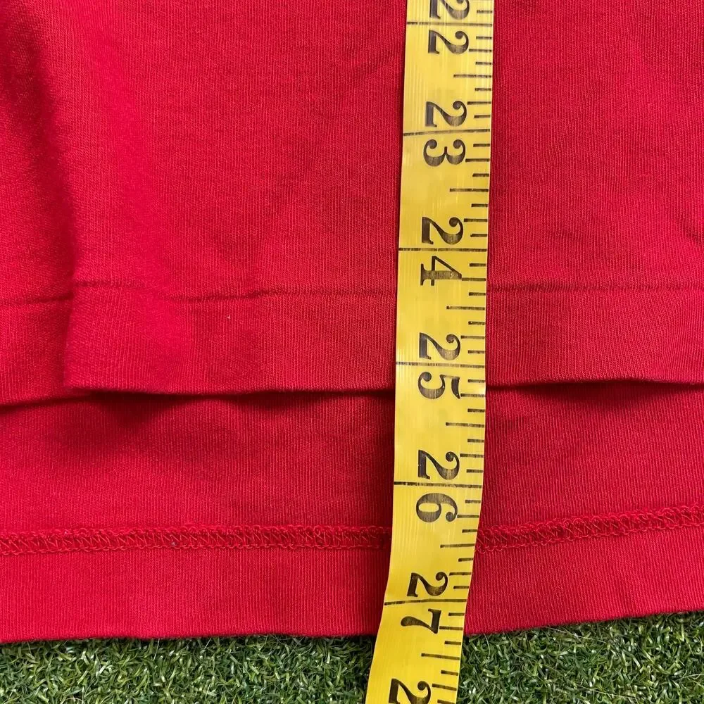 Vintage Polo Ralph Lauren Red Short Sleeve Golf Classic Polo Shirt Sz L